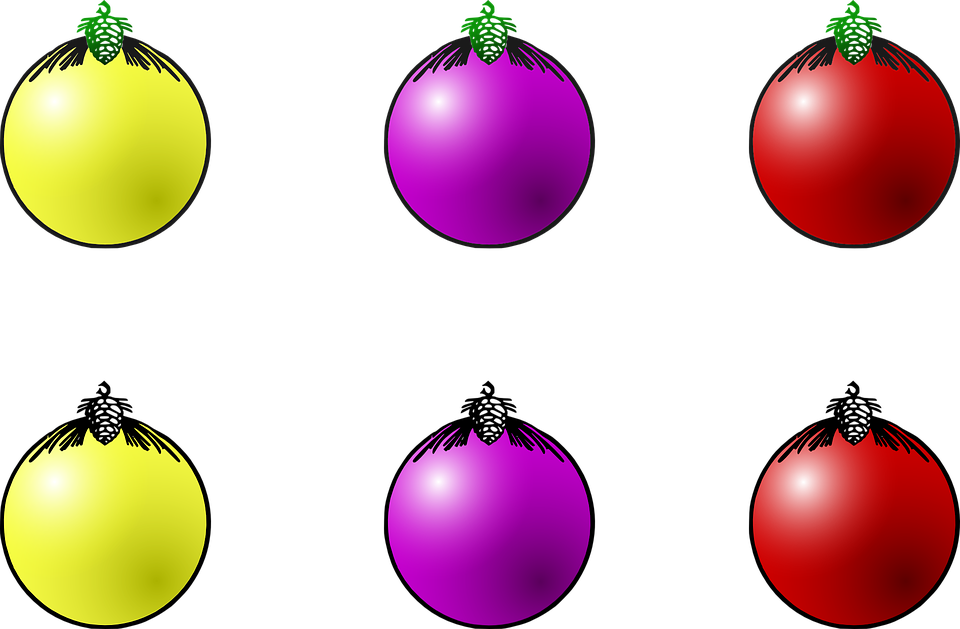 Pic Ornaments Christmas Colorful Transparent PNG Image