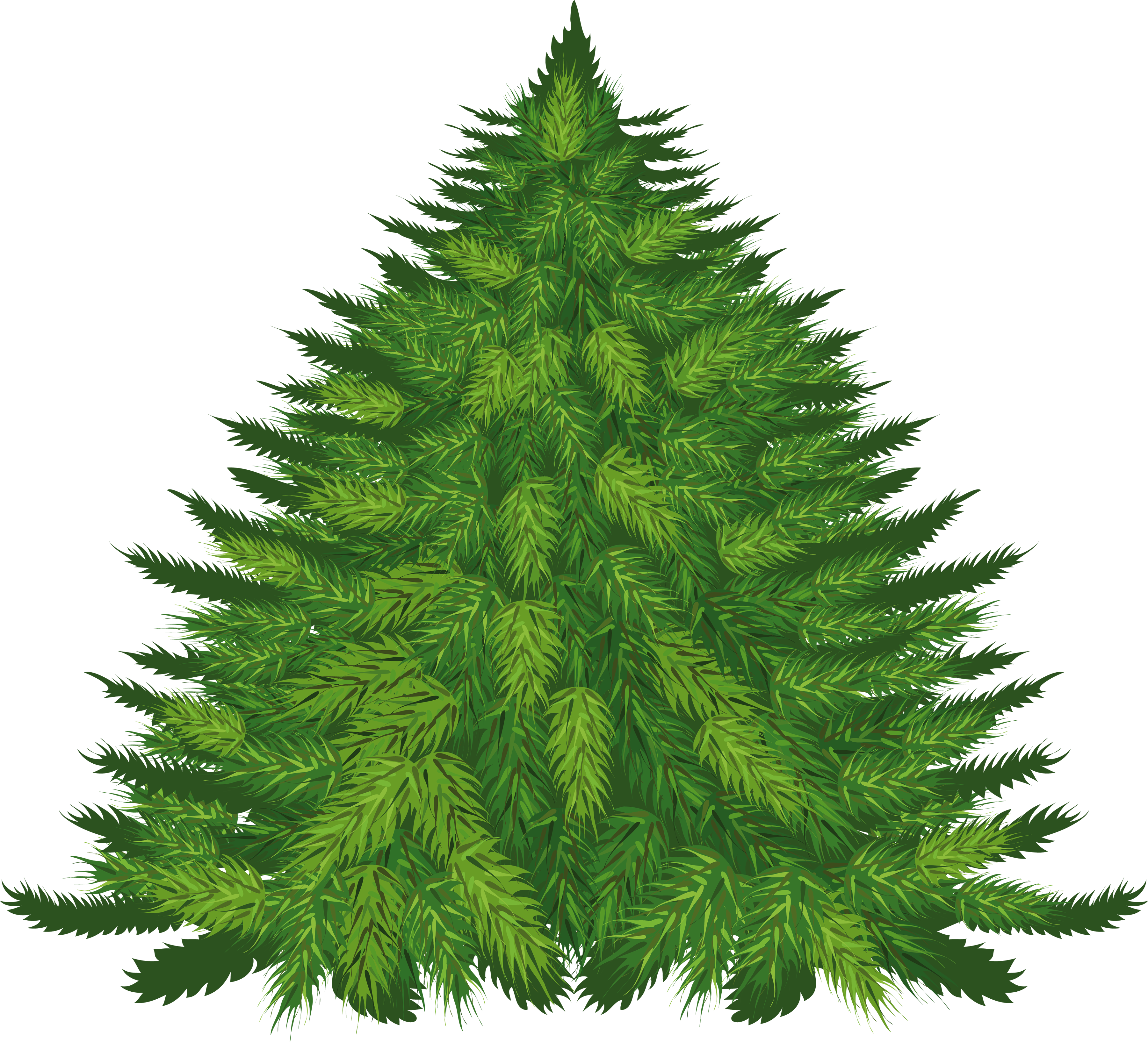 Vector Fir-Tree Christmas Transparent PNG Image