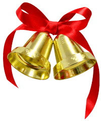 Christmas Bell Transparent PNG Image