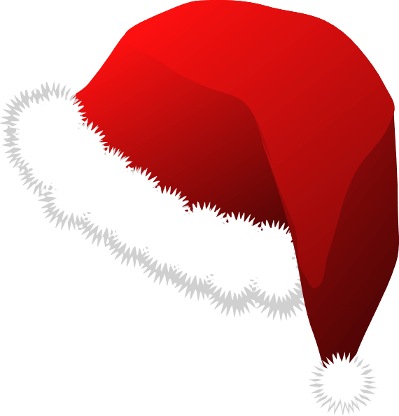 Hat Christmas Red Transparent PNG Image