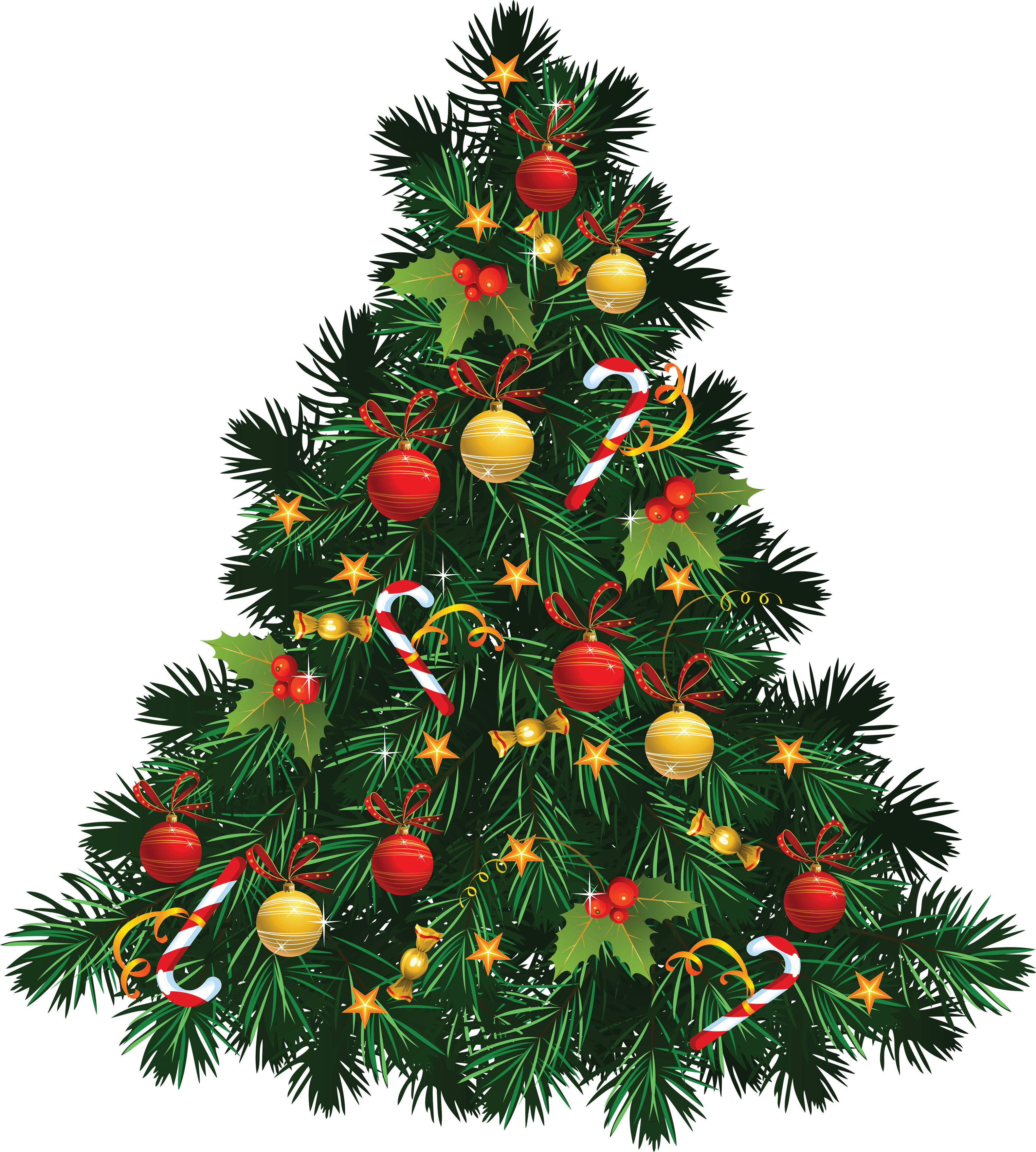 Christmas Fir-Tree Transparent PNG Image