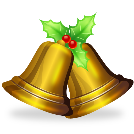 Christmas Bell Icon Transparent PNG Image