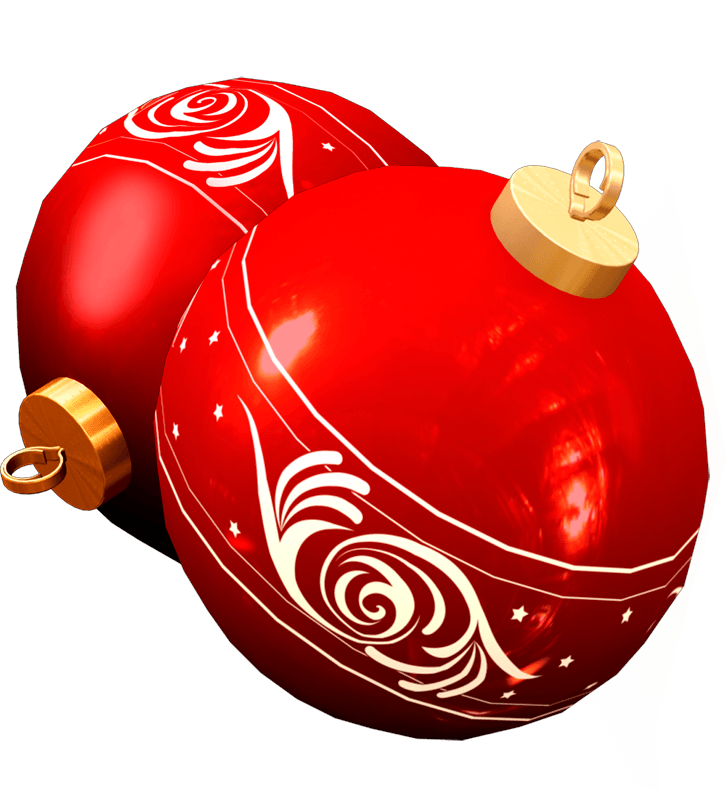 Christmas Ball Toy Transparent PNG Image