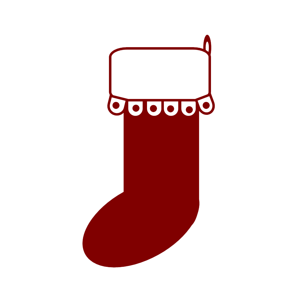 Christmas Stocking Transparent PNG Image