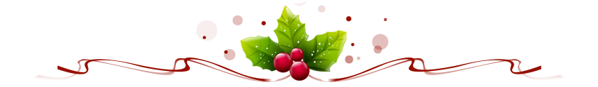 Christmas Dividers Transparent PNG Image