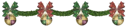 Christmas Dividers Transparent PNG Image