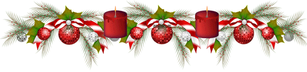 Christmas Dividers Transparent PNG Image