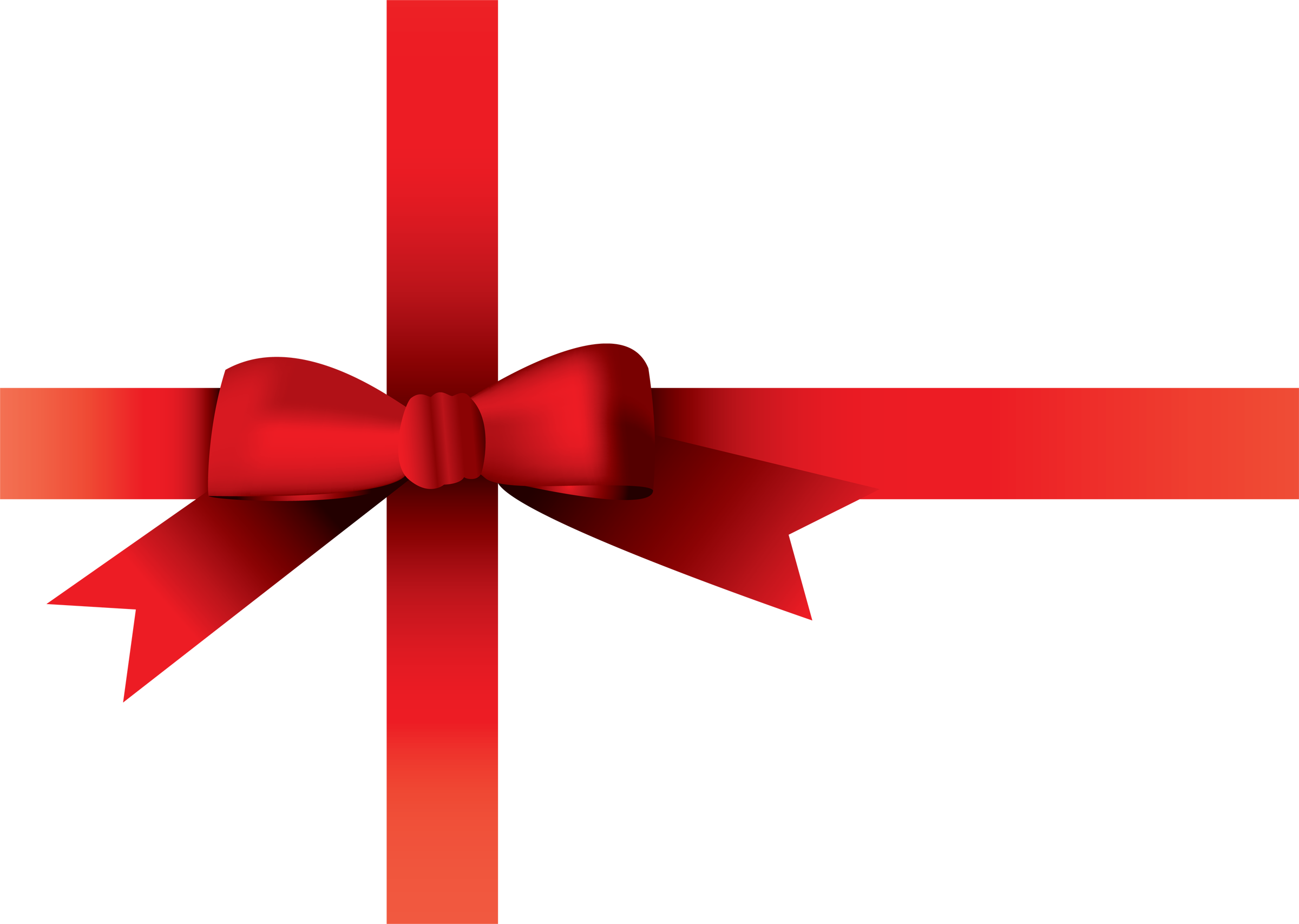 Christmas Bow Background Transparent PNG Image