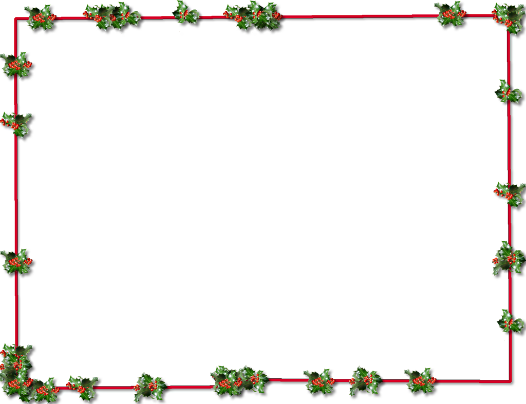 Christmas Border Transparent PNG Image