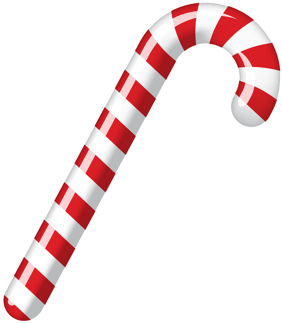 Candy Cane Transparent PNG Image
