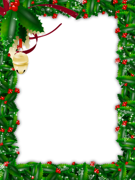 Christmas Frame Transparent PNG Image