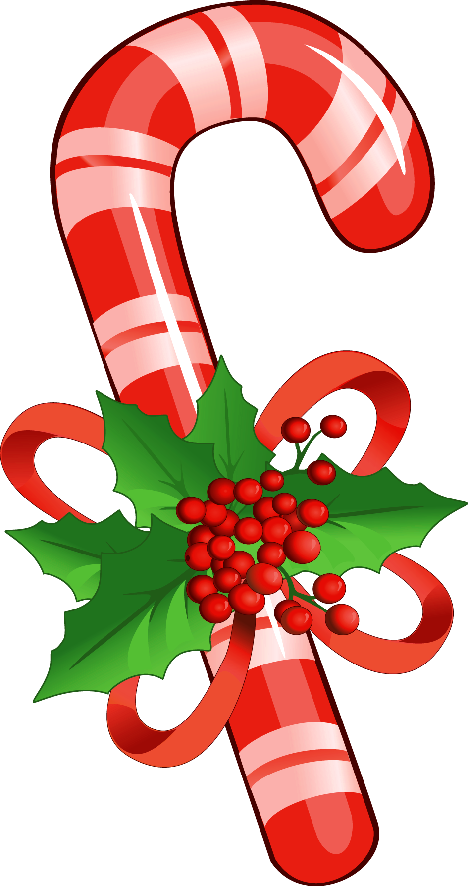 Candy Cane Transparent PNG Image