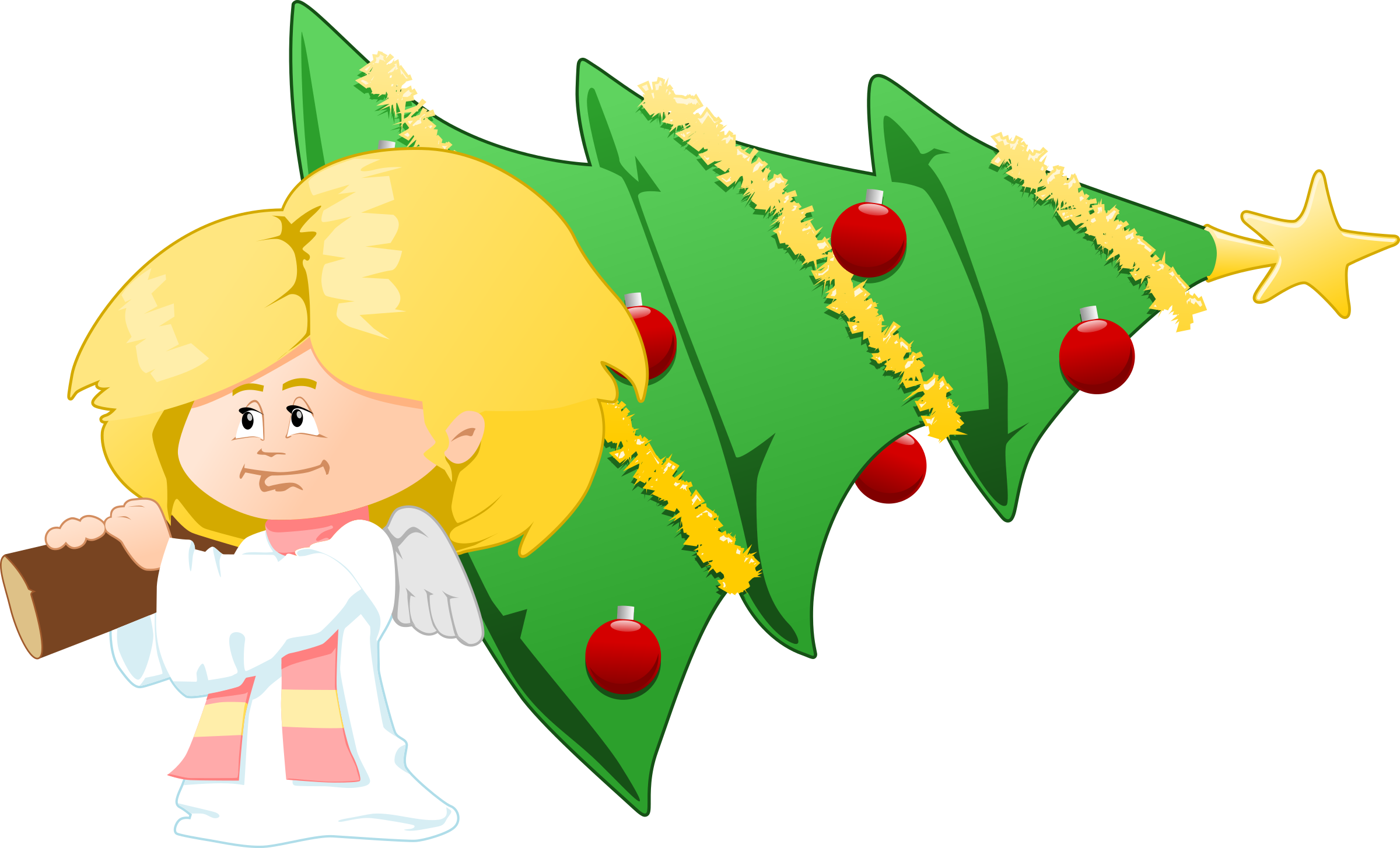 Christmas Angel Transparent PNG Image