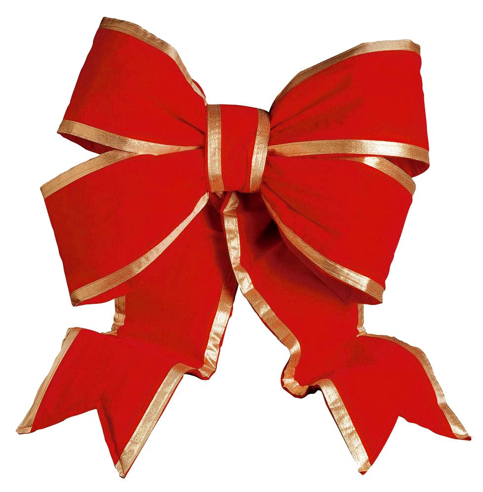 Christmas Bow Transparent PNG Image