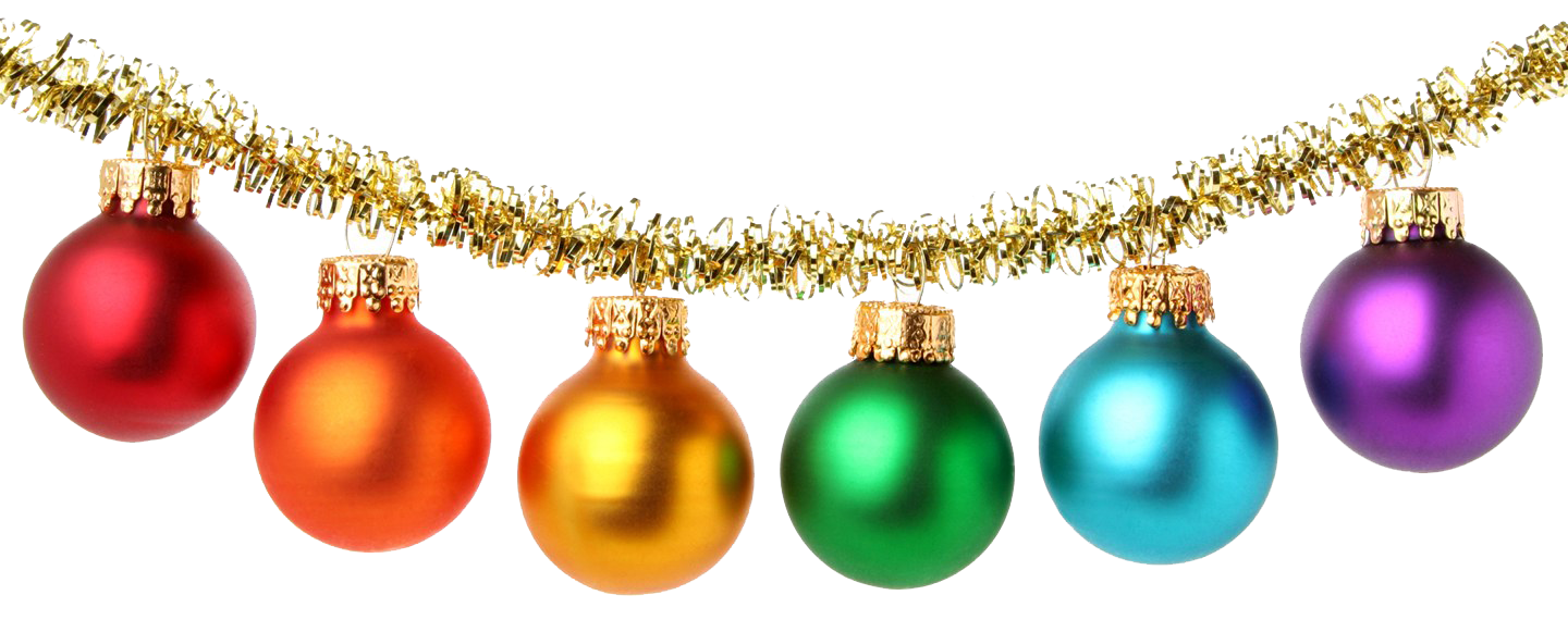 Baubles Transparent PNG Image