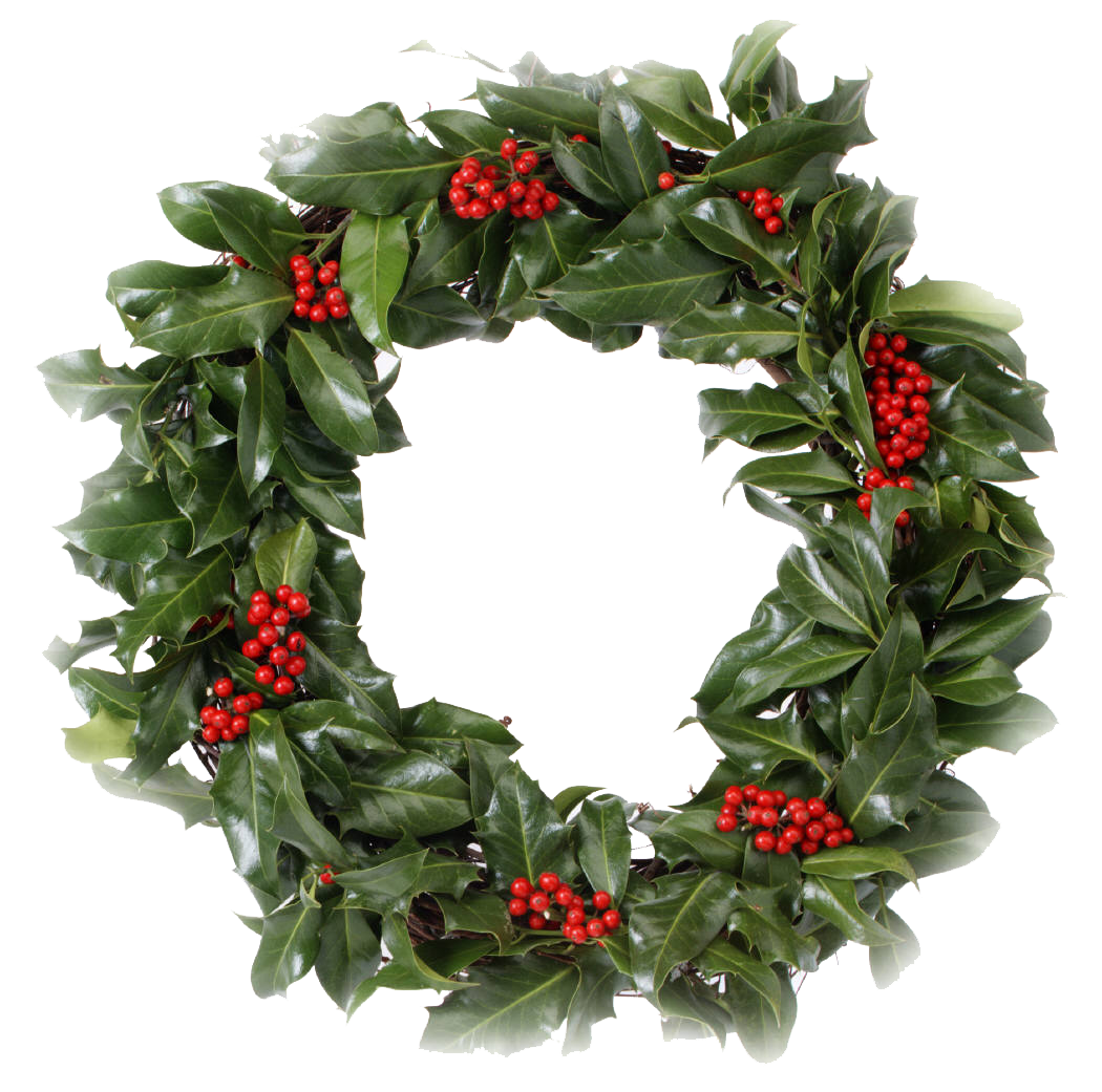 Christmas Wreath Transparent PNG Image