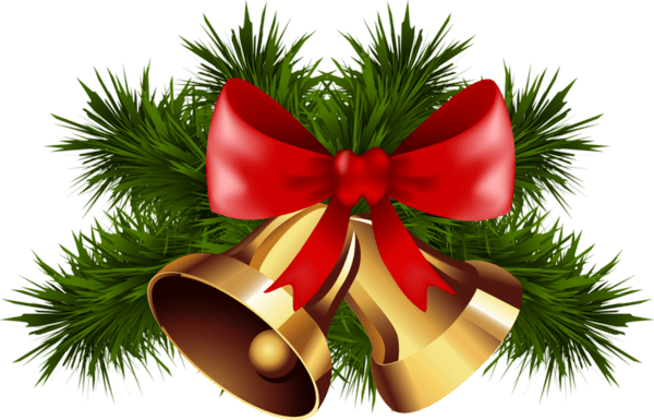 Christmas Bell Transparent PNG Image