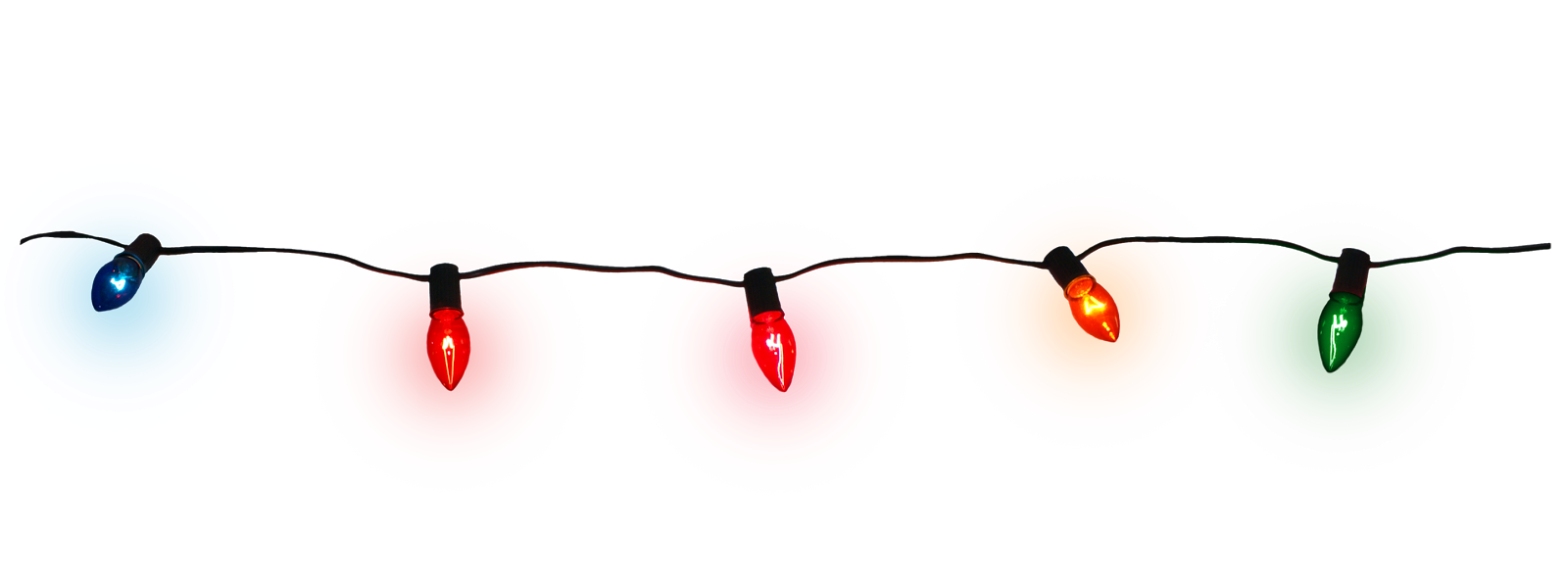 Lights Light cape Christmas String Transparent PNG Image
