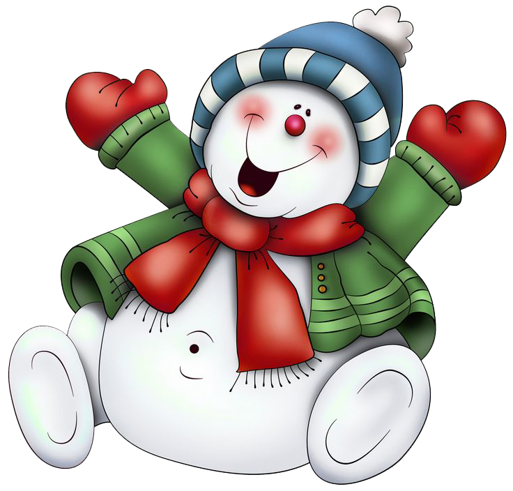 Snowman Christmas Transparent PNG Image