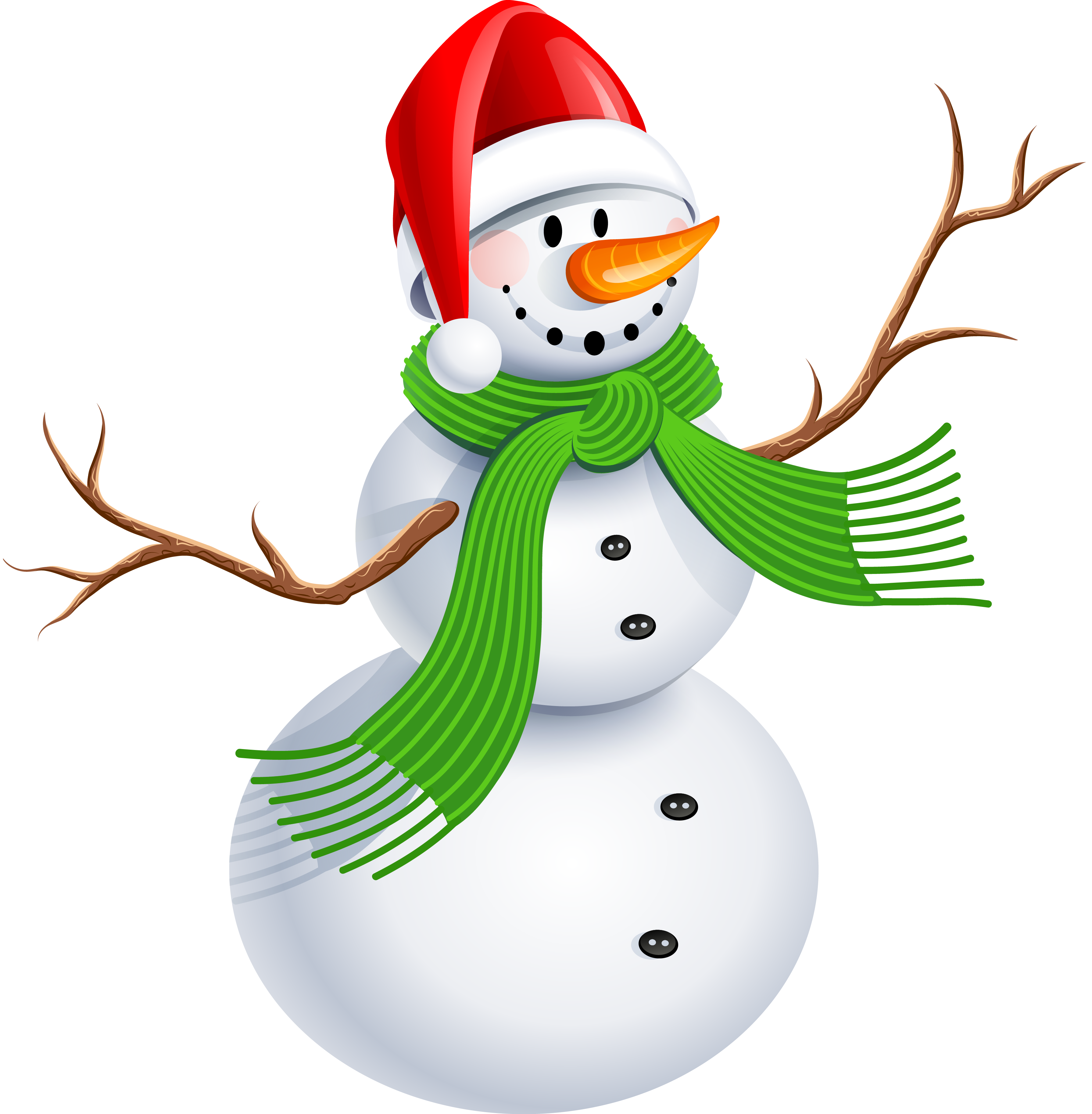 Snowman Ornament Decoration Green With Christmas Transparent PNG Image