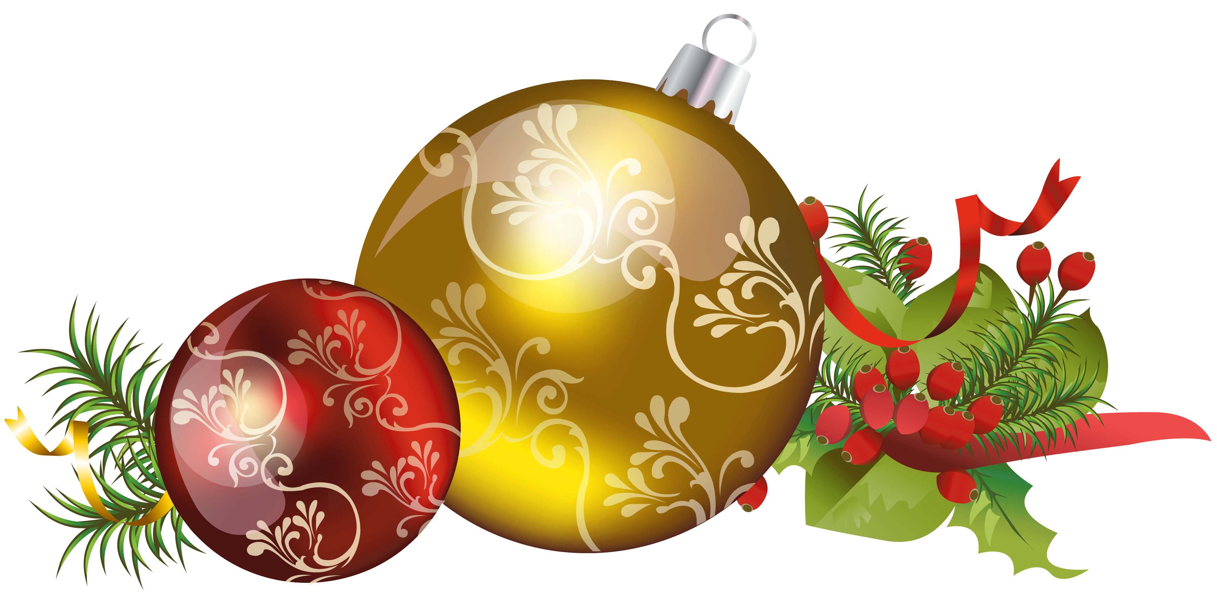 Christmas Ball Transparent PNG Image