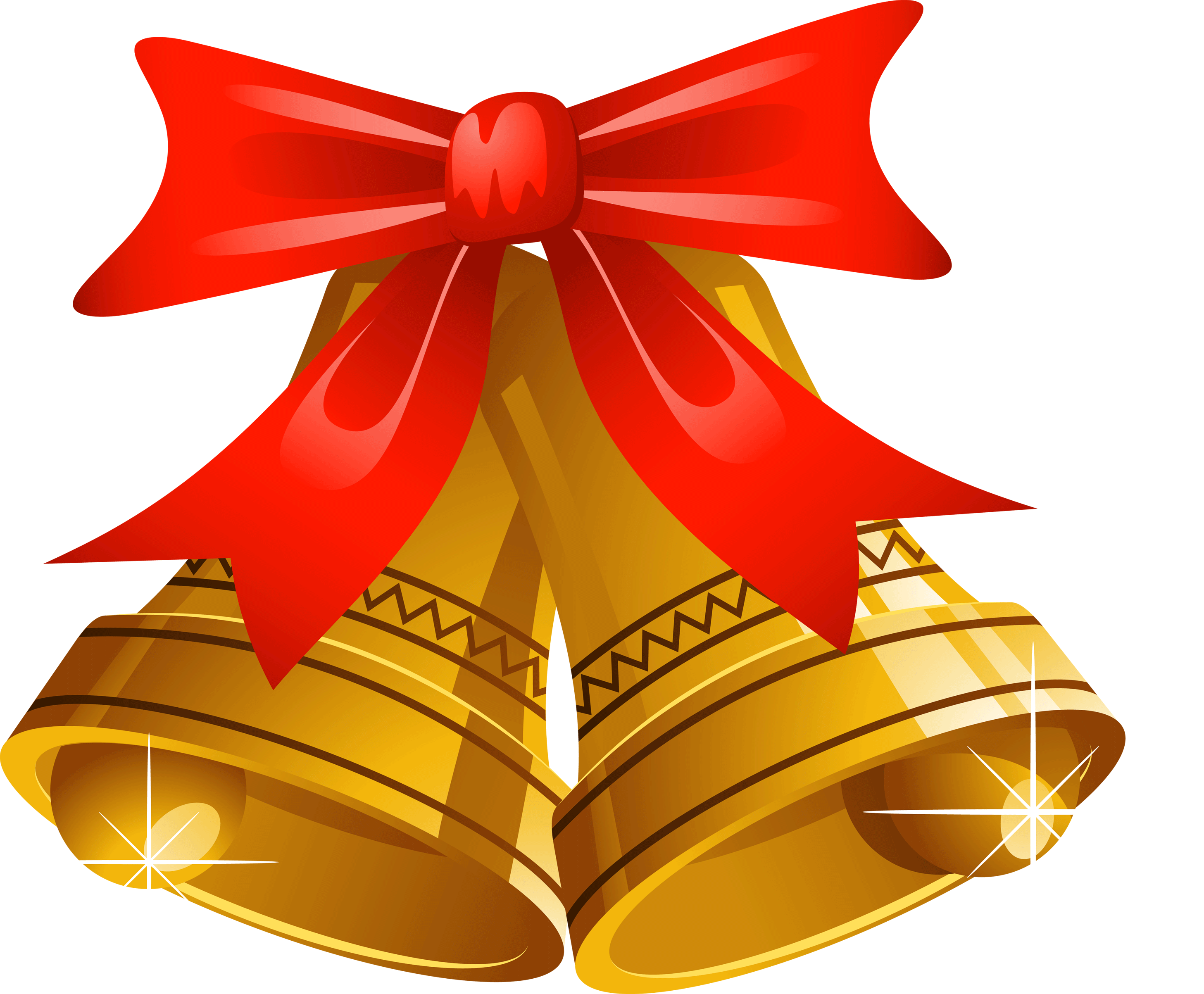 Christmas Bell Transparent PNG Image