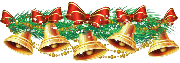 Christmas Bell Transparent PNG Image