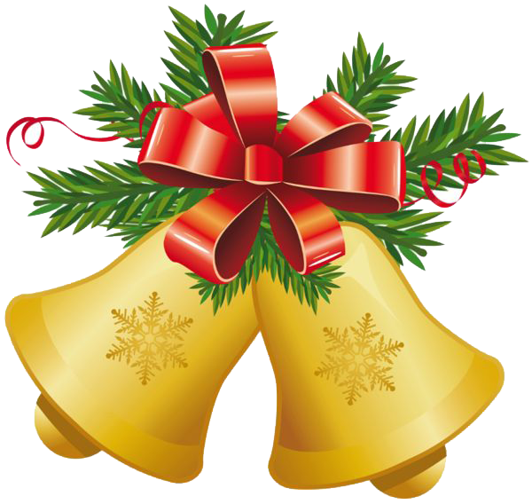 Christmas Bell Transparent PNG Image