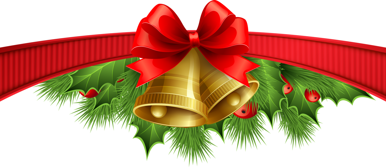 Christmas Bell Transparent PNG Image