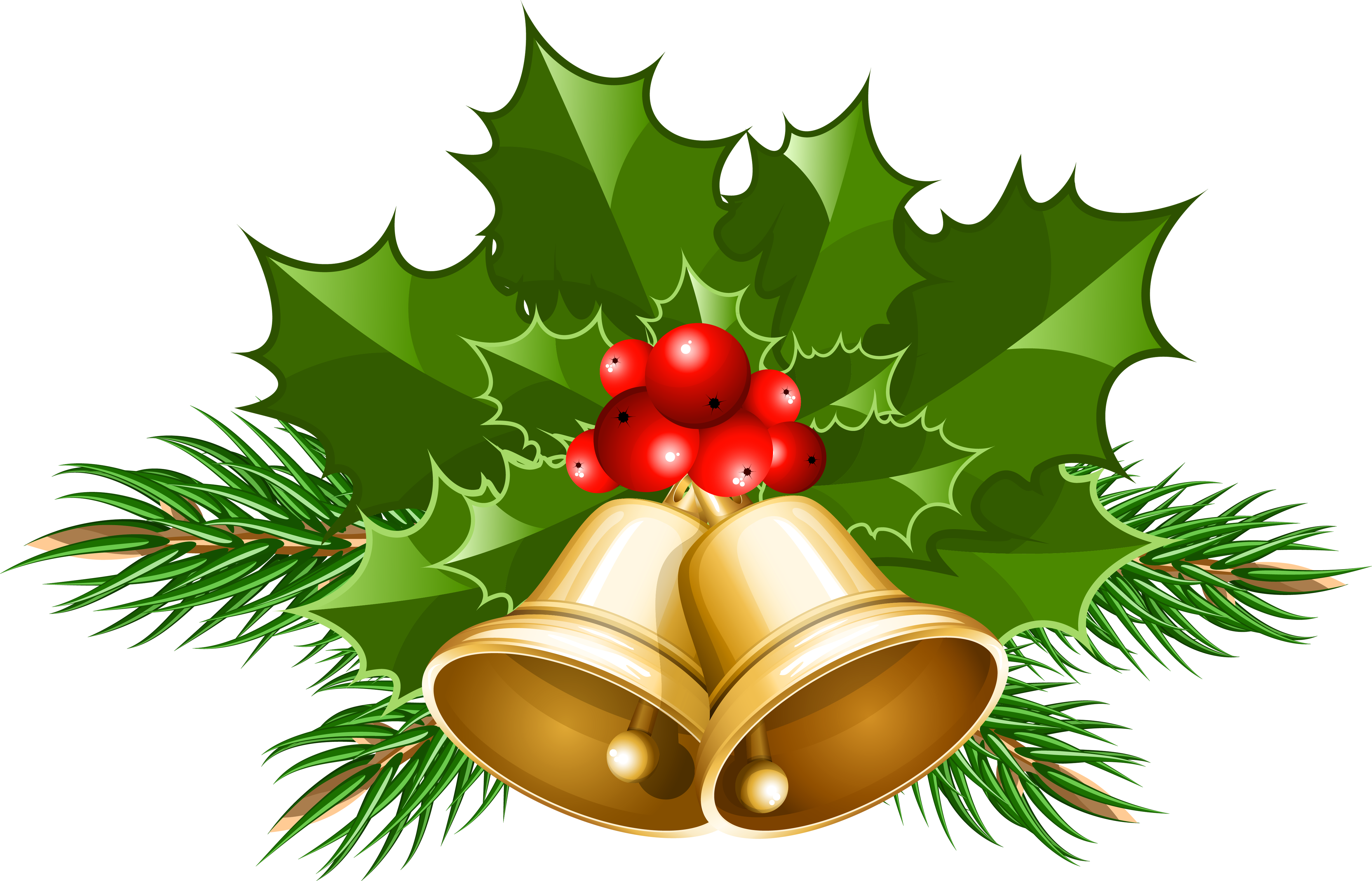 Christmas Bell Transparent PNG Image