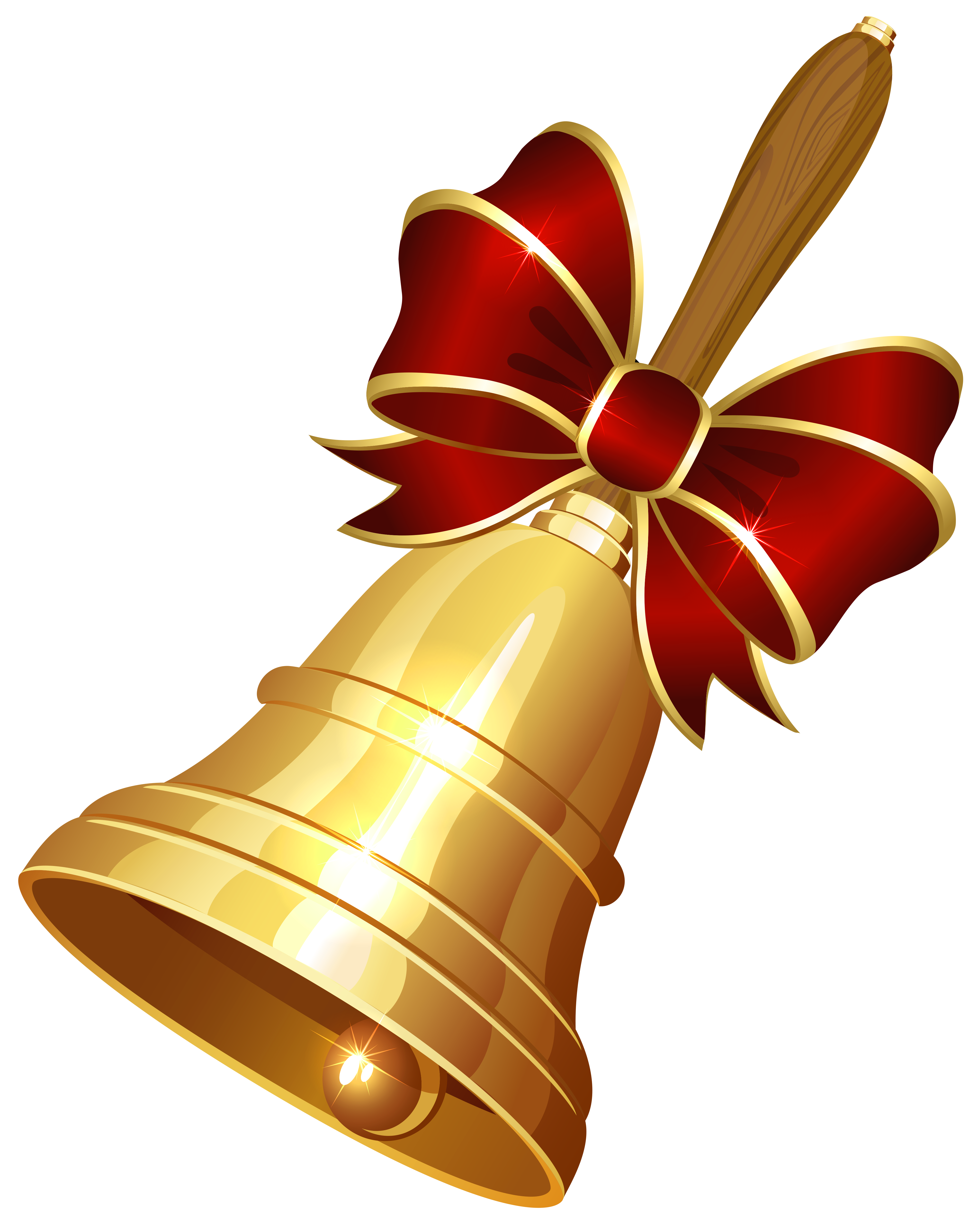 Christmas Bell Transparent PNG Image