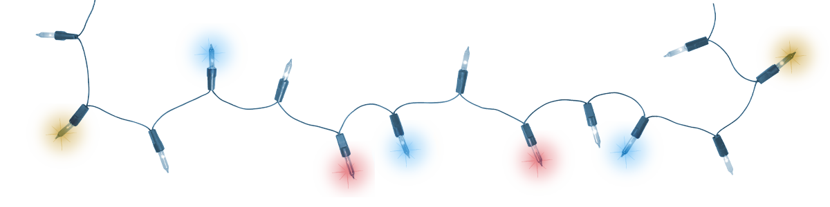 Christmas Lights Transparent PNG Image