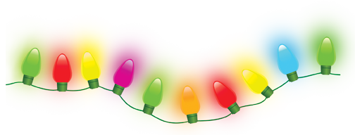 Christmas Lights High-Quality Transparent PNG Image