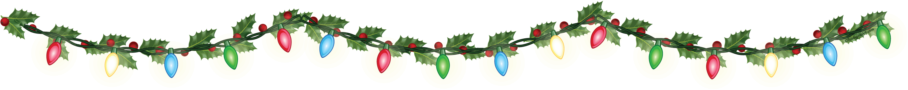 Christmas Lights Transparent PNG Image