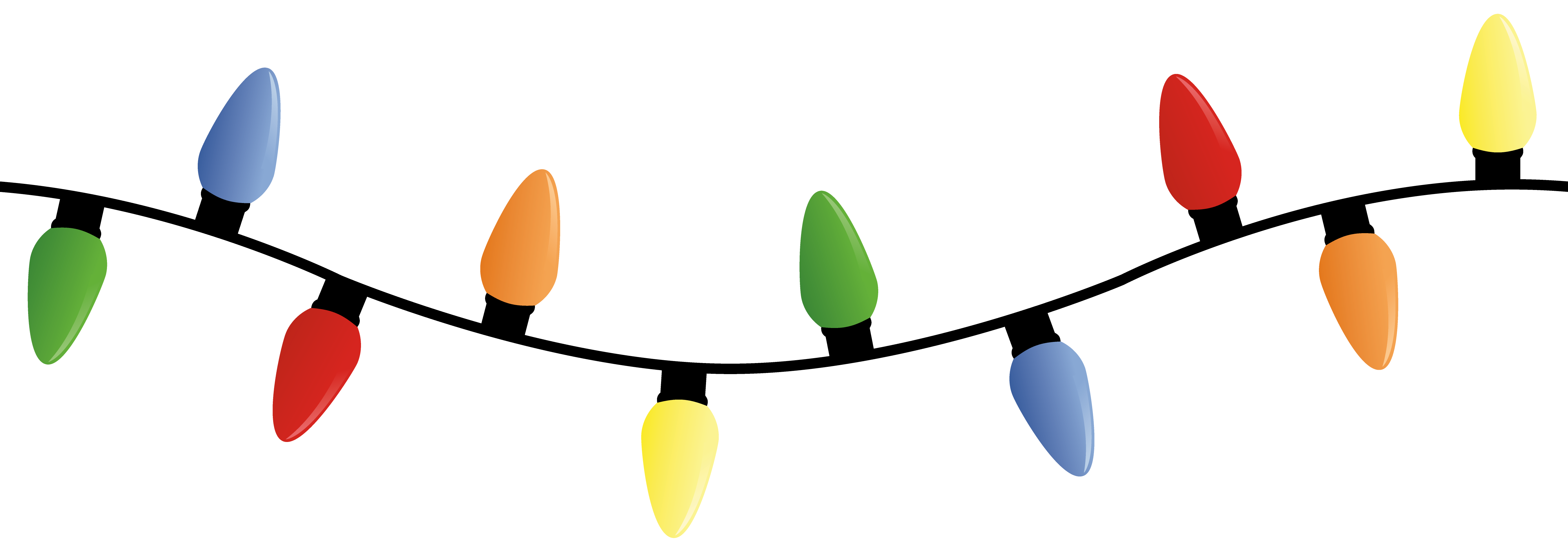 Christmas Lights Transparent PNG Image