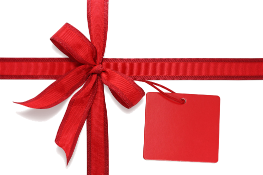 Christmas Ribbon Transparent PNG Image