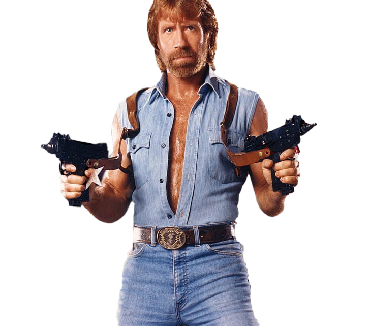 Chuck Norris Transparent PNG Image
