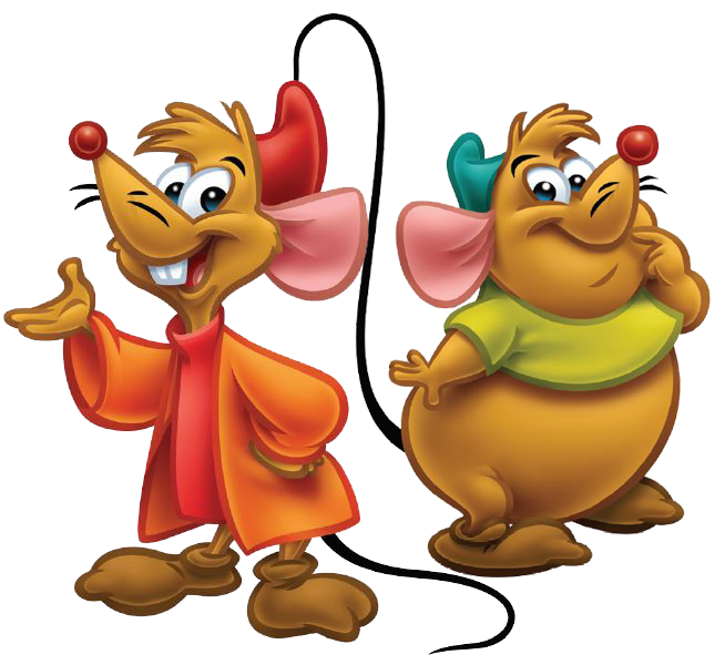 Cinderella Mice Transparent PNG Image