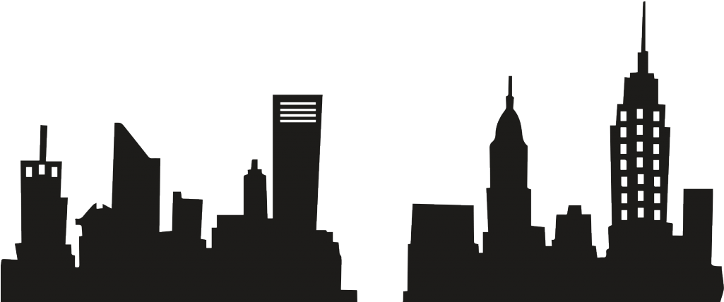 City Skyline York Transparent PNG Image