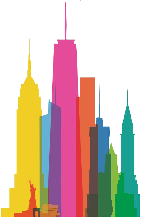 Skyline York Tower Transparent PNG Image