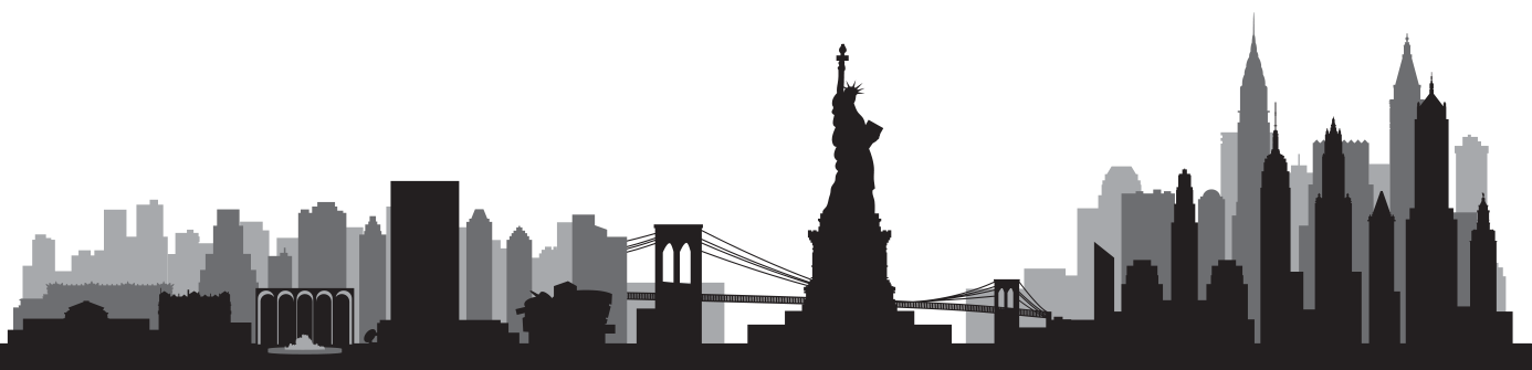 Skyline Vector York Transparent PNG Image
