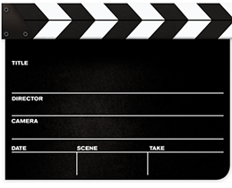 Clapperboard Transparent PNG Image