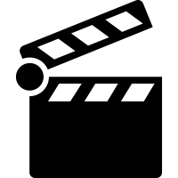 Clapperboard Transparent PNG Image