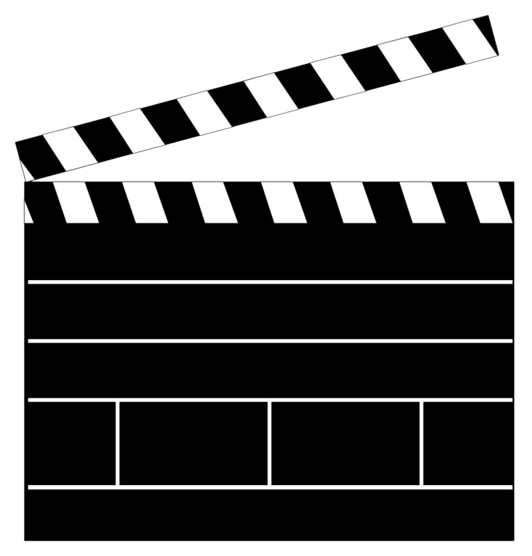 Clapperboard Transparent PNG Image