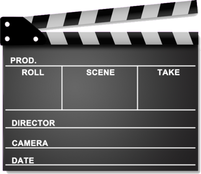 Clapperboard Transparent PNG Image
