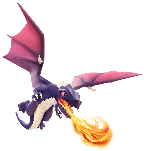 Clash Of Clans Dragon Transparent PNG Image