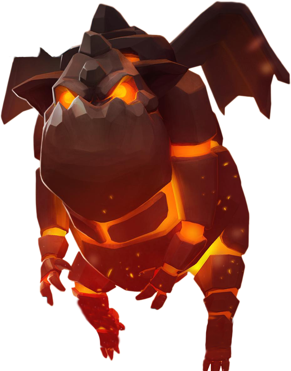 Clash Of Clans Lava Hound Transparent PNG Image