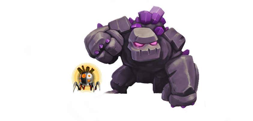 Clash Of Clans Golem Transparent PNG Image