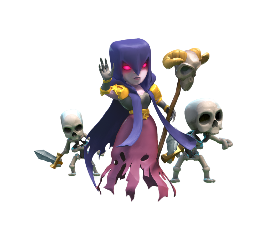 Clash Of Clans Witch Transparent PNG Image