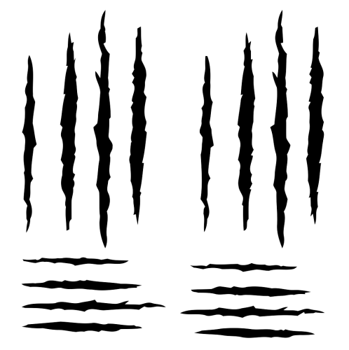Claw Scratches Transparent PNG Image